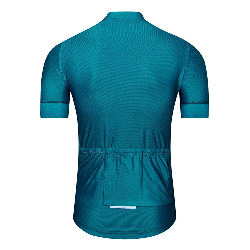 Turquoise Color Intense Cycling Jersey