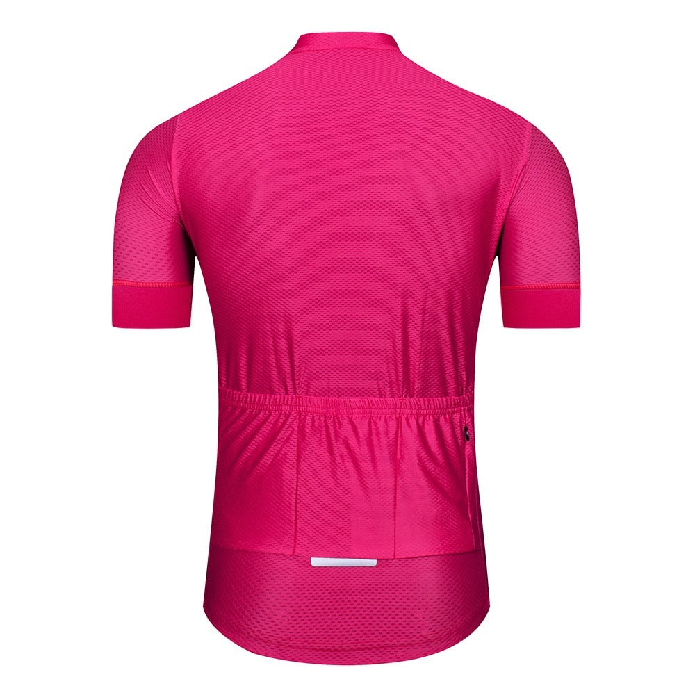 Pink Color Intense Cycling Jersey