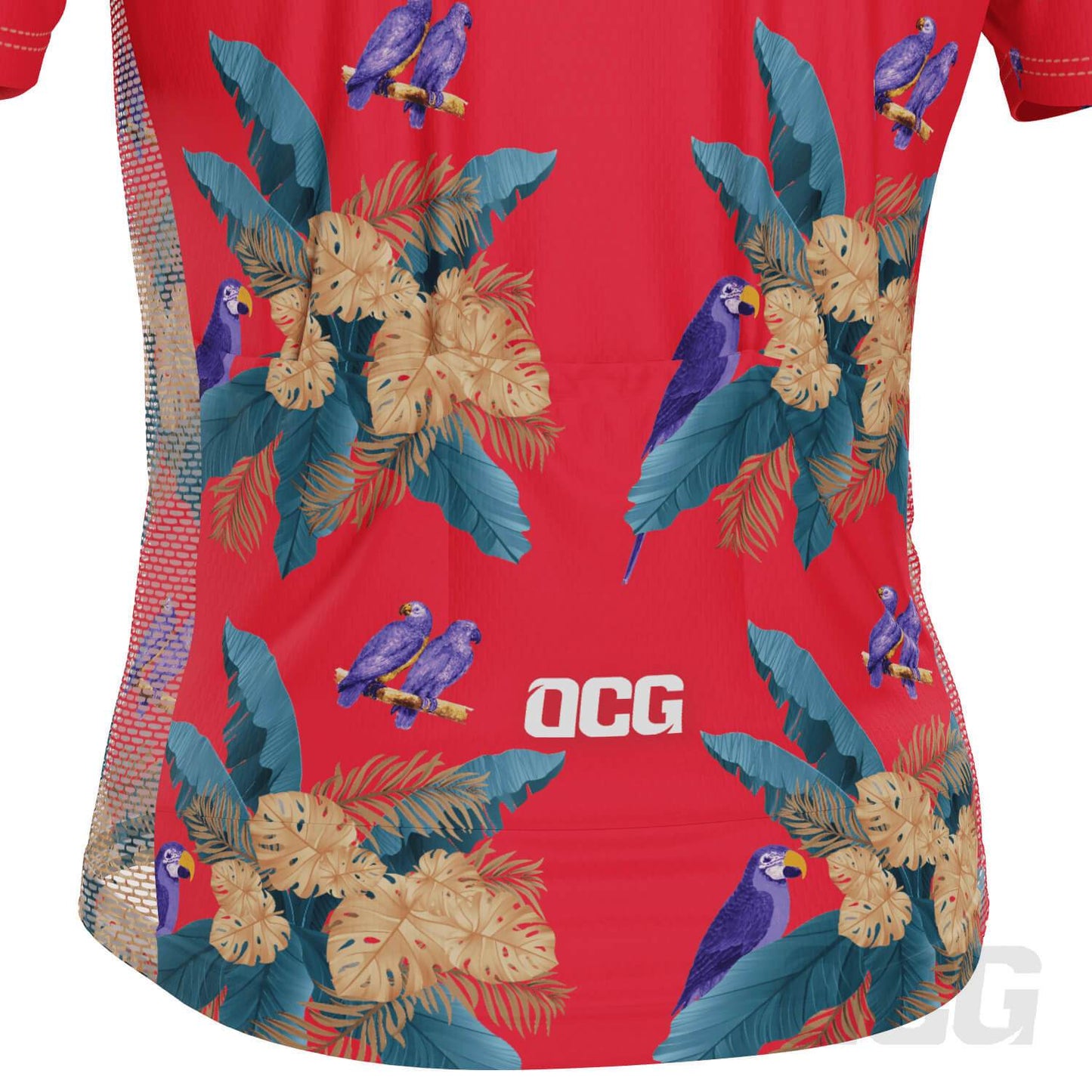 Men's The Selleck Hawaiian Shirt Short Sleeve Cycling Jersey