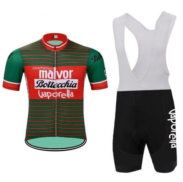 Malvor Bottecchia Retro Cycling Jersey Set
