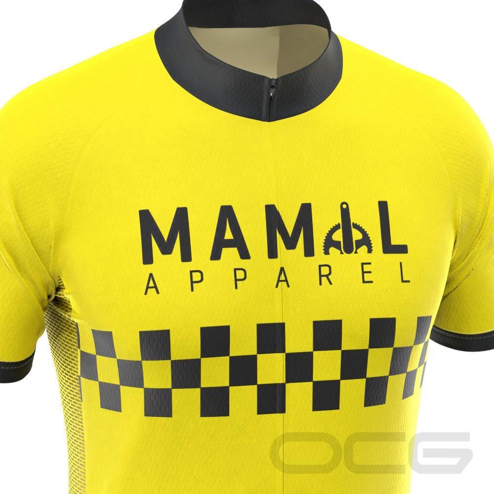 Men's MAMIL Apparel 1977 Tour de France Jersey Short Sleeve Cycling Jersey