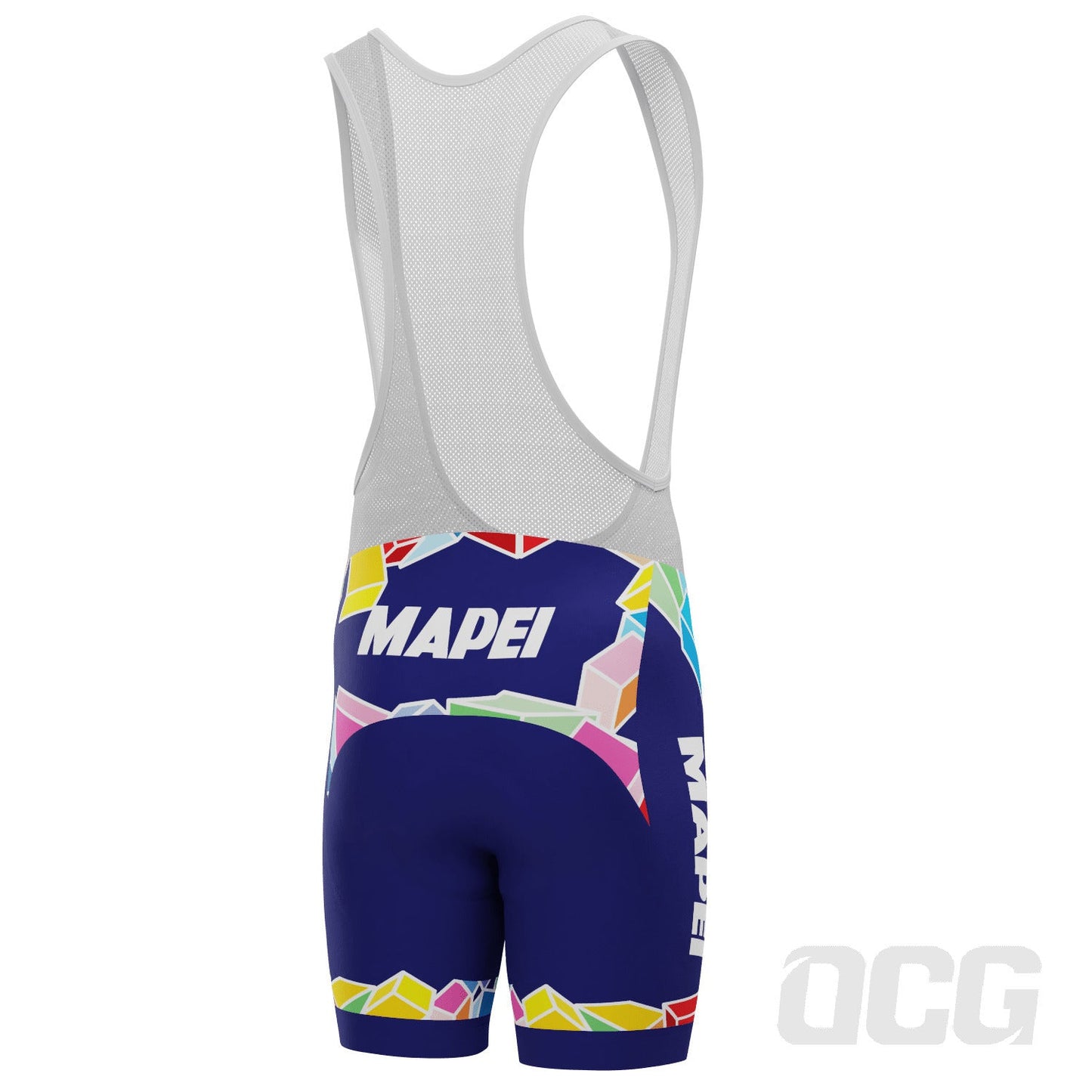 Men's Retro Mapei Classic Gel Padded Cycling Bib