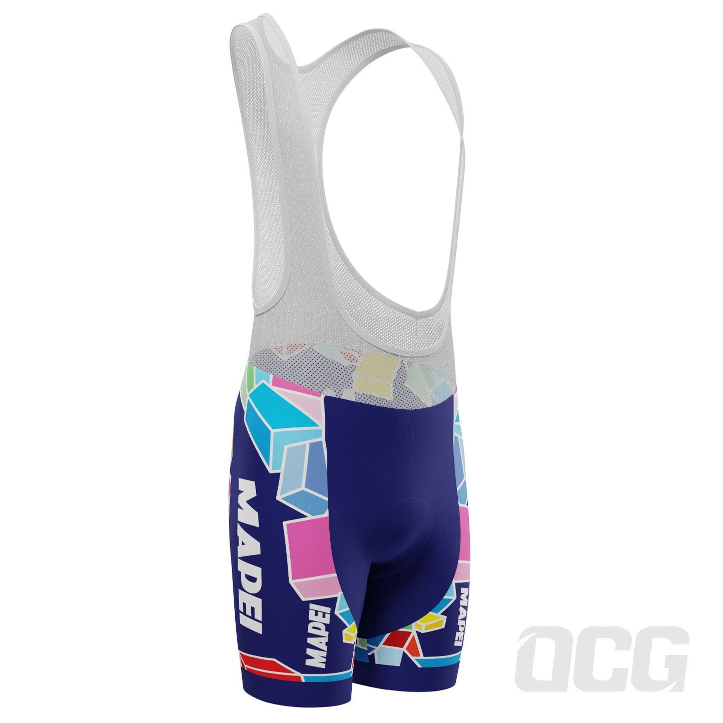 Men's Retro Mapei Classic Gel Padded Cycling Bib