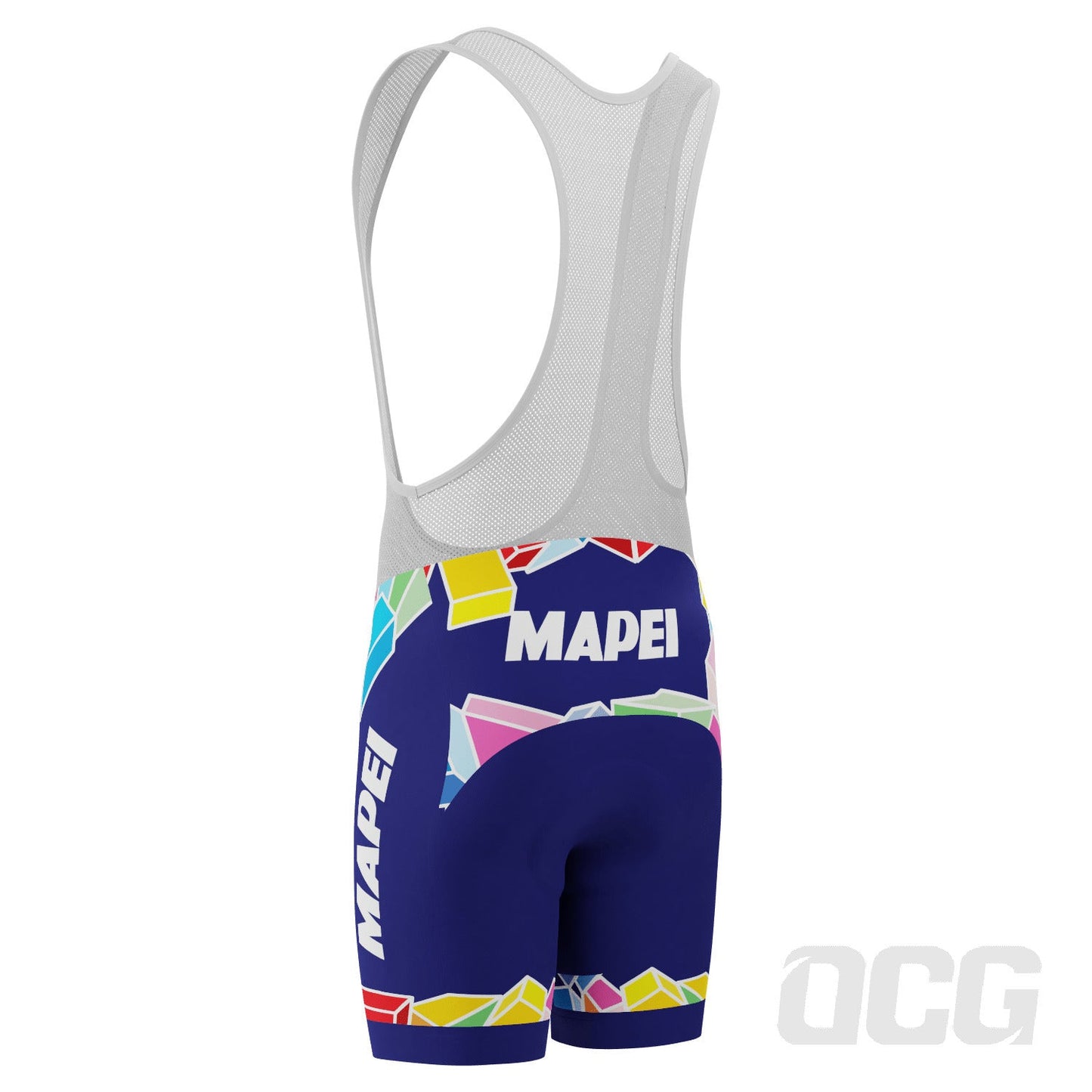 Men's Retro Mapei Classic Gel Padded Cycling Bib