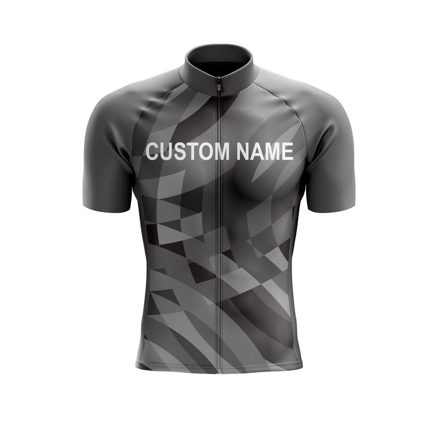 Custom White Black Cycling Jersey or Bib Shorts