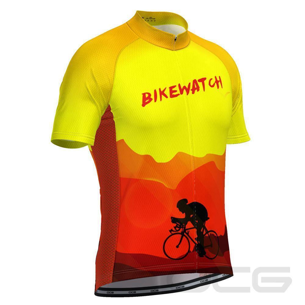 Men's Bikewatch Short Sleeve Cycling Jersey