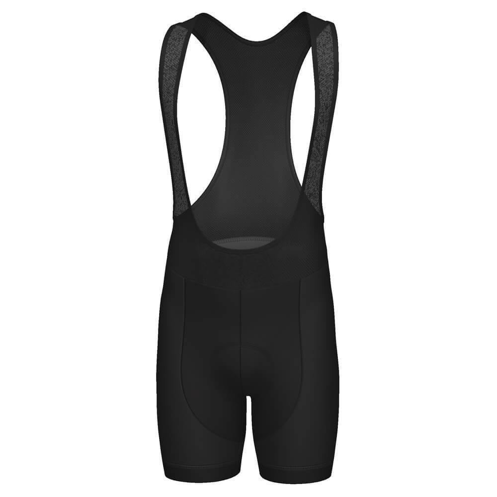 Men's Plain Color Pro-Band Gel Padded Cycling Bib