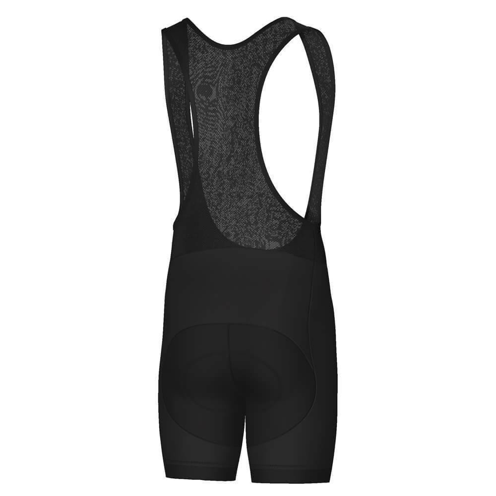 Men's Plain Color Pro-Band Gel Padded Cycling Bib