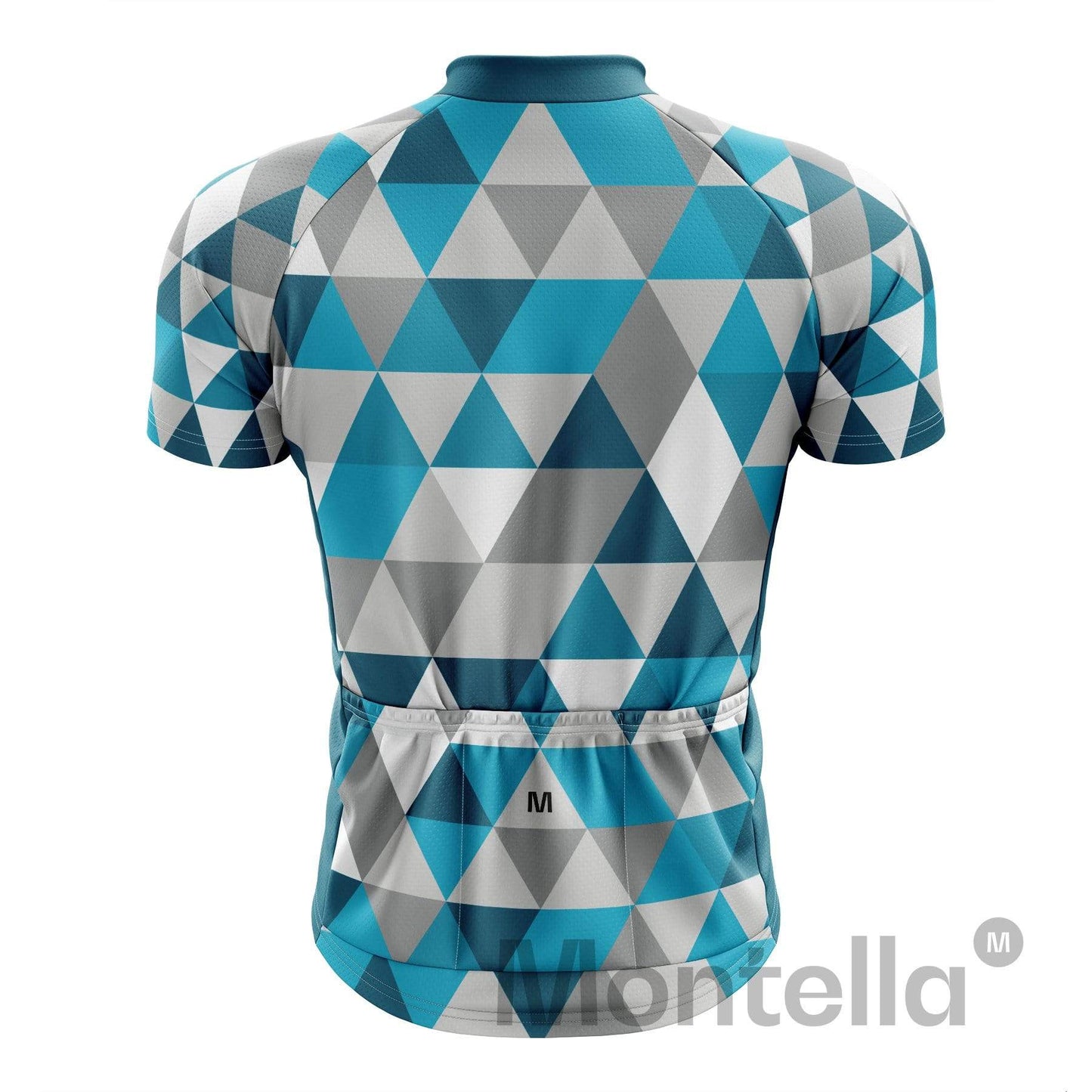 Men's Blue Triangles Cycling Jersey or Bibs