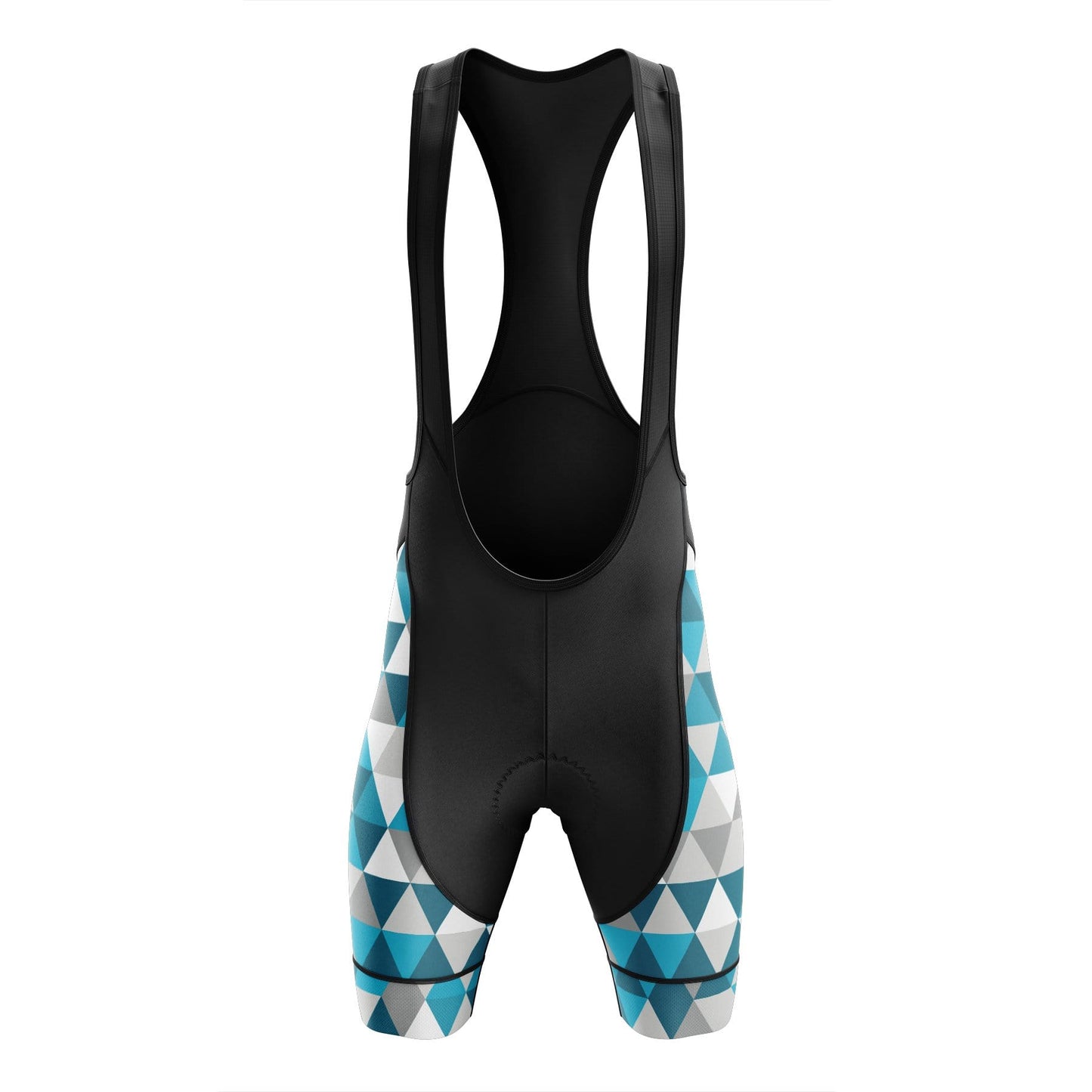 Men's Blue Triangles Cycling Jersey or Bibs