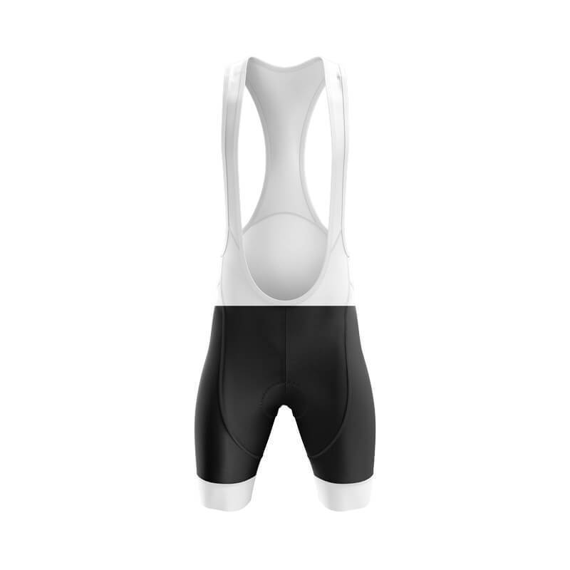 Men's Cycling Bib Shorts with white detail