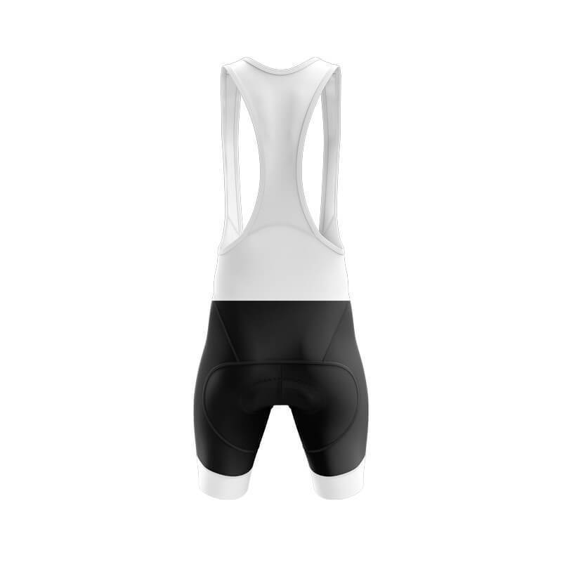 Men's Cycling Bib Shorts with white detail