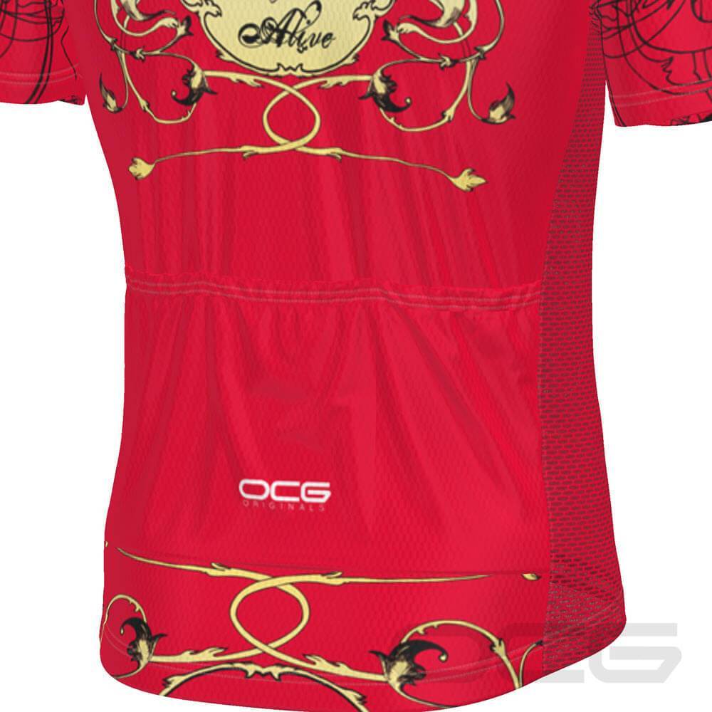 Men's Dead or Alive Short Sleeve Cycling Jersey
