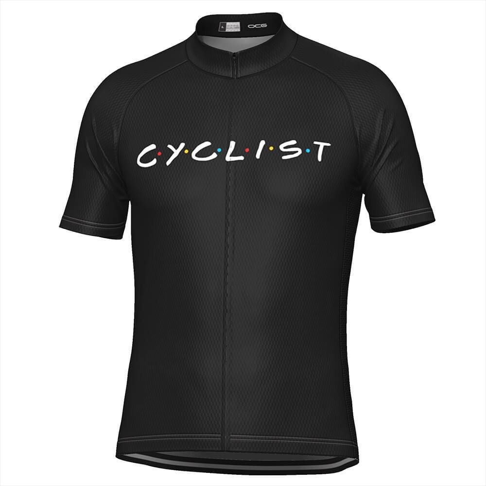 Men's Friends Cyclist Short Sleeve Cycling Jersey