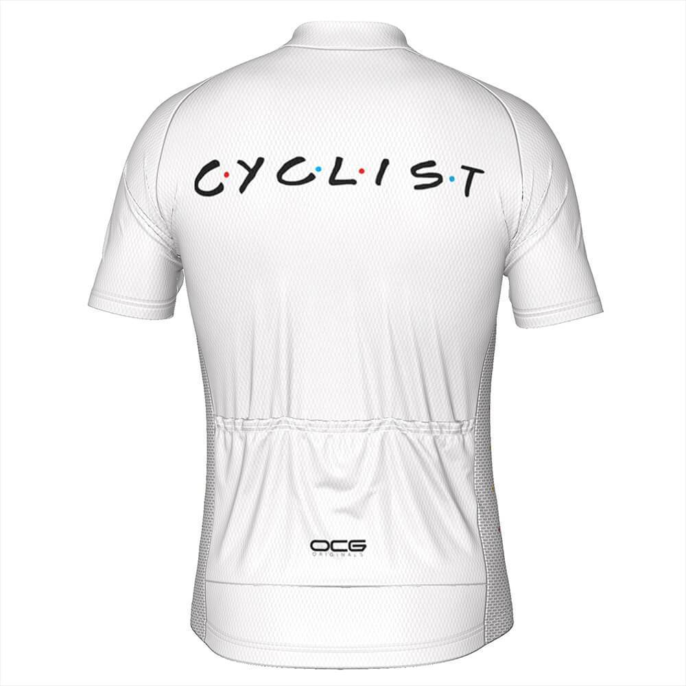 Men's Friends Cyclist Short Sleeve Cycling Jersey