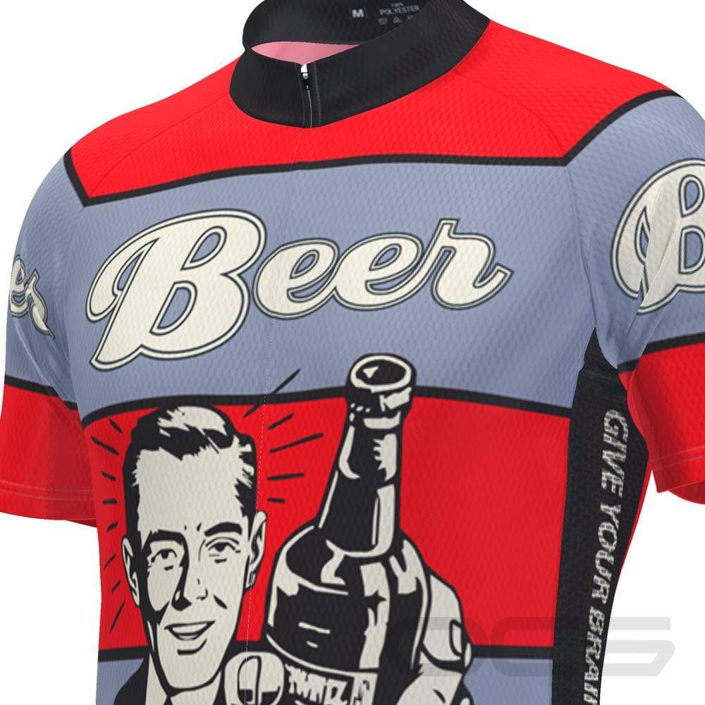 Men's Give Your Brain The Night Off Beer 2 Piece Cycling Kit