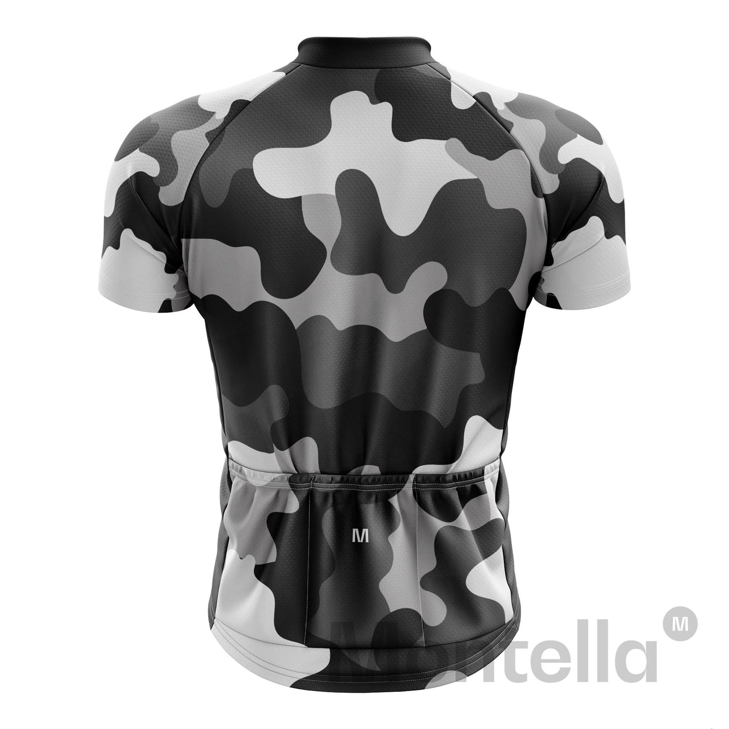 Men's Grey Army Camouflage Cycling Jersey or Bibs