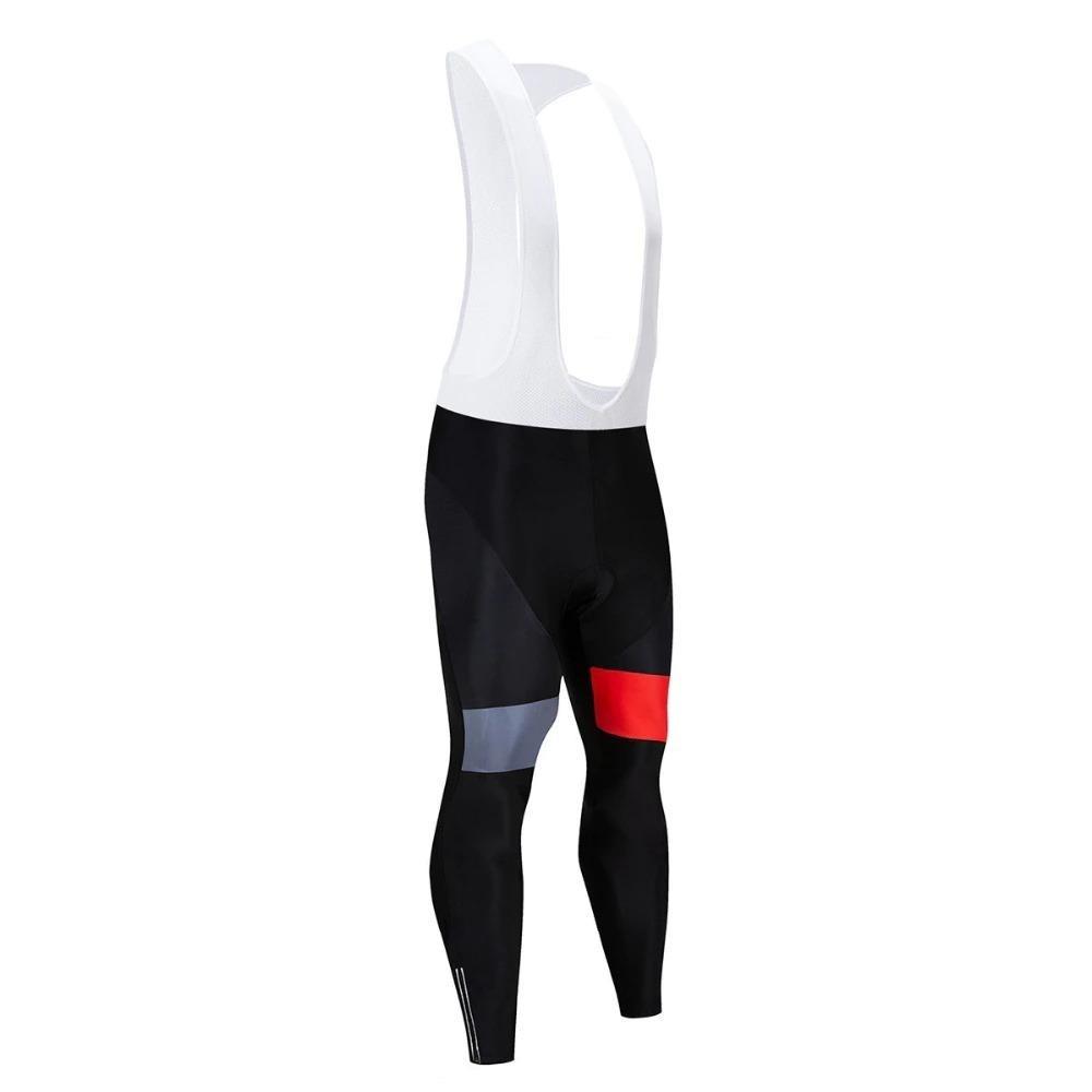 Men's Grey Detail Cycling Bib Pants