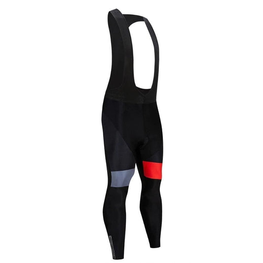 Men's Grey Detail Cycling Bib Pants