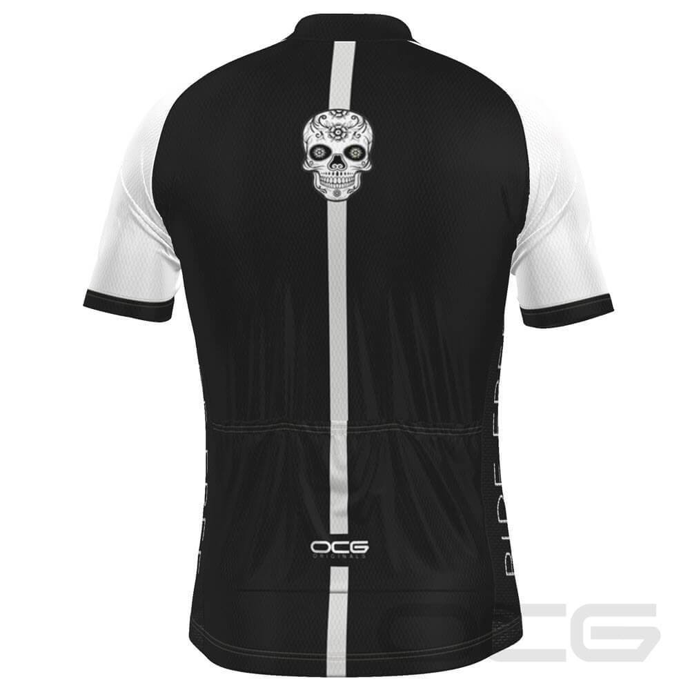 Men's Mexico Día de Muertos Short Sleeve Cycling Jersey