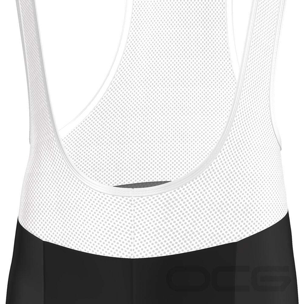 Men's Plain Colored Pro-Band Gel Padded Cycling Bib