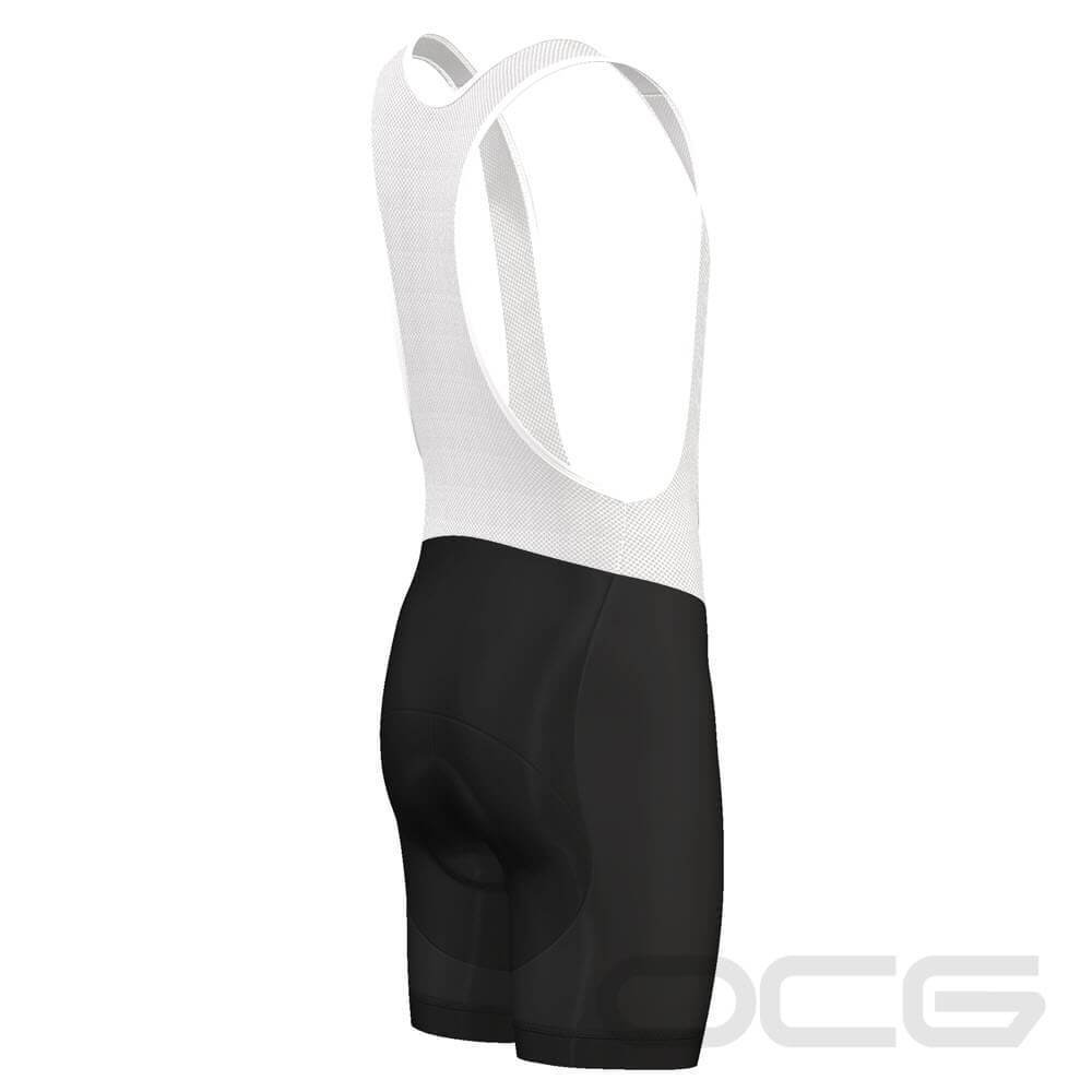 Men's Pro-Band Classic Plain Color Gel Padded Cycling Bib