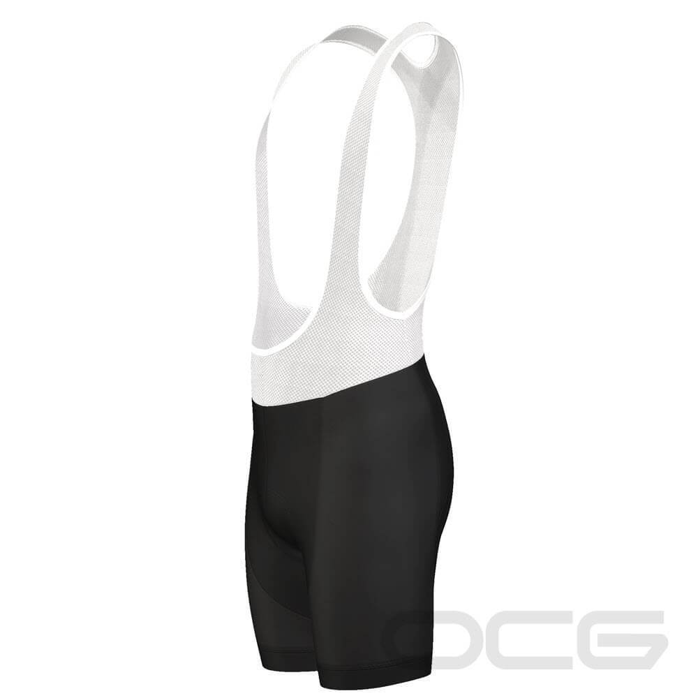 Men's Pro-Band Classic Plain Color Gel Padded Cycling Bib