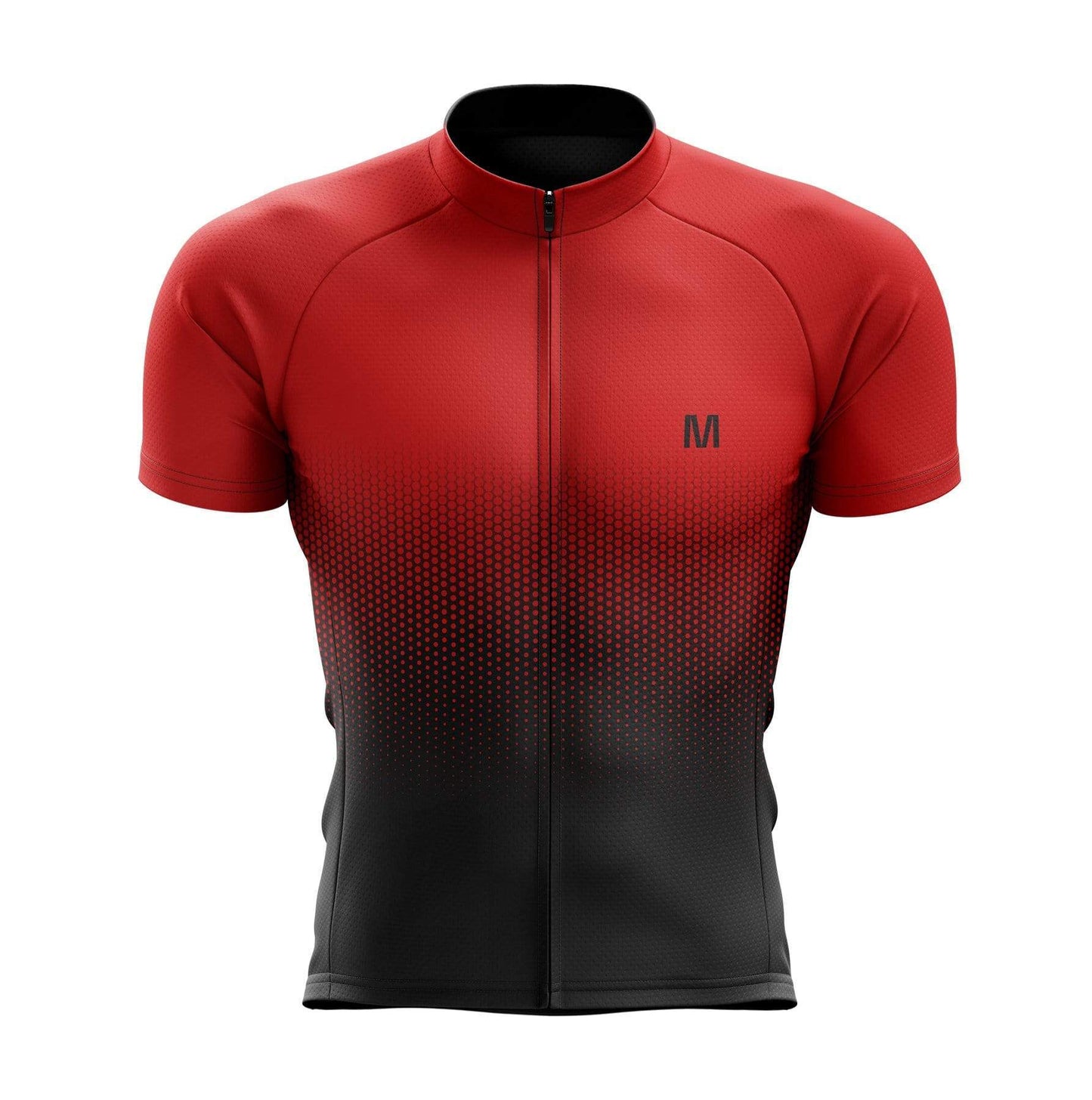 Men's Red Gradient Cycling Jersey or Bibs