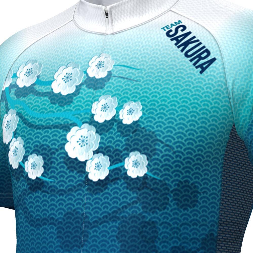 Men's Team Sakura Short Sleeve Cycling Jersey