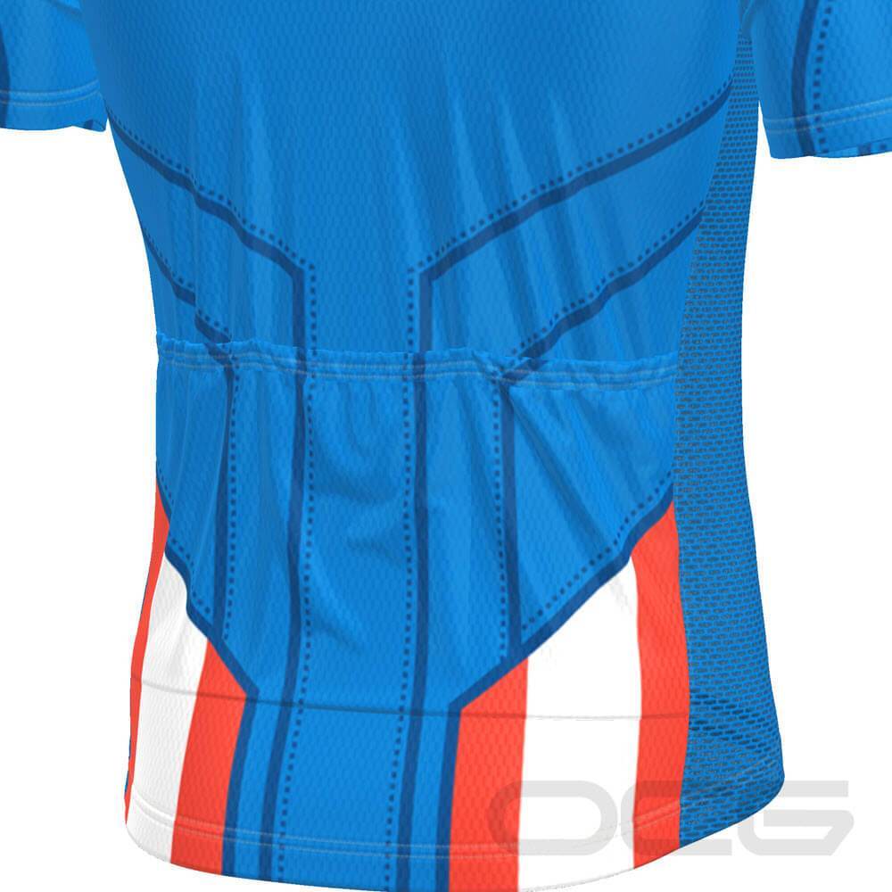 Men's The Captain USA Icon Short Sleeve Cycling Jersey