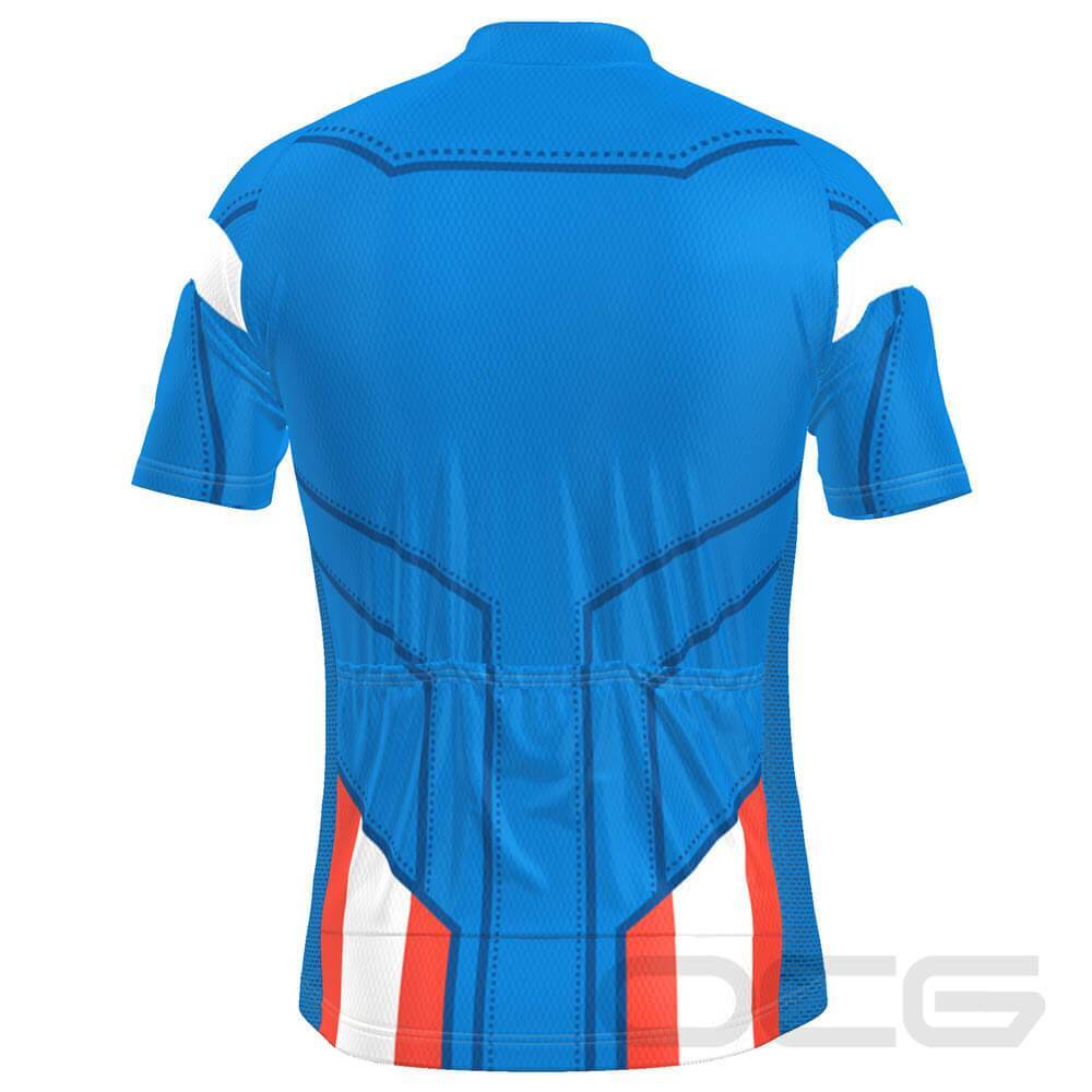 Men's The Captain USA Icon Short Sleeve Cycling Jersey