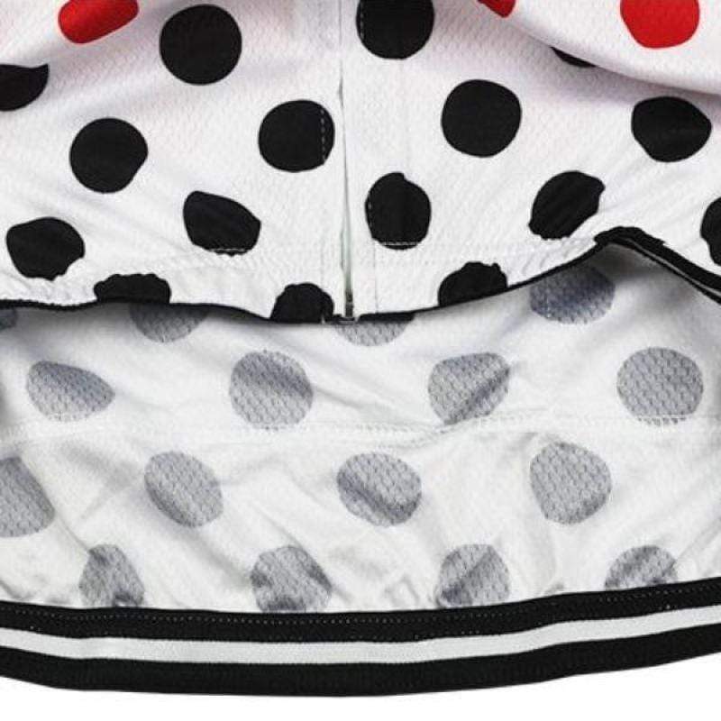 Men's Polka Dots 2 Piece Cycling Kit