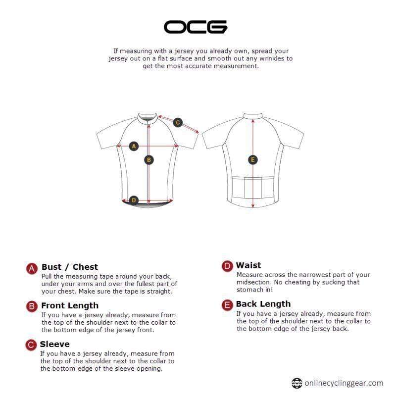 Men's Polka Dots 2 Piece Cycling Kit