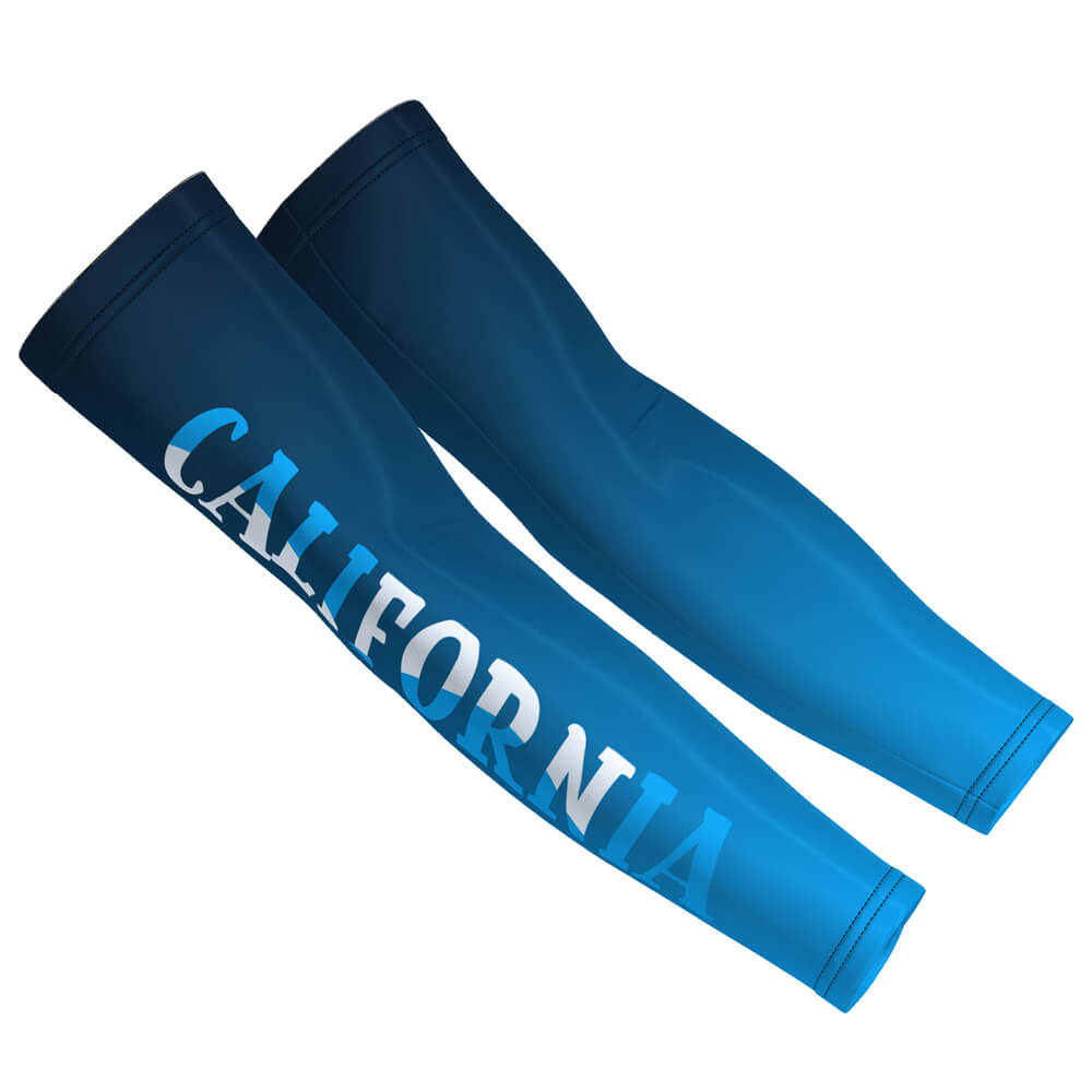 Unisex California Coast Quick Dry Cycling Arm-Warmers