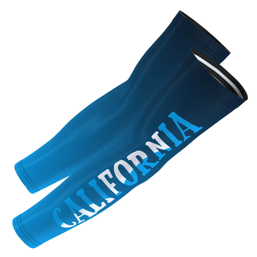 Unisex California Coast Quick Dry Cycling Arm-Warmers