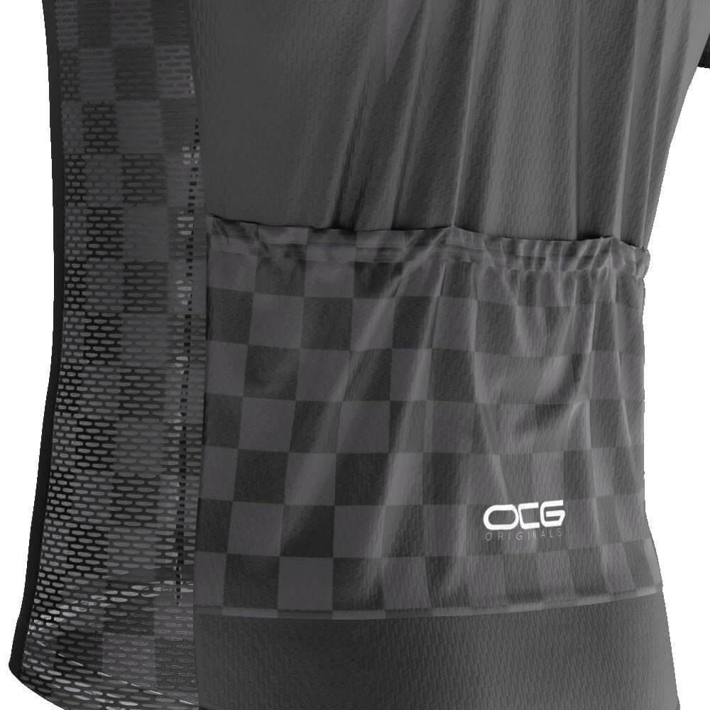 Men's Black Lightning 2 Piece Cycling Kit