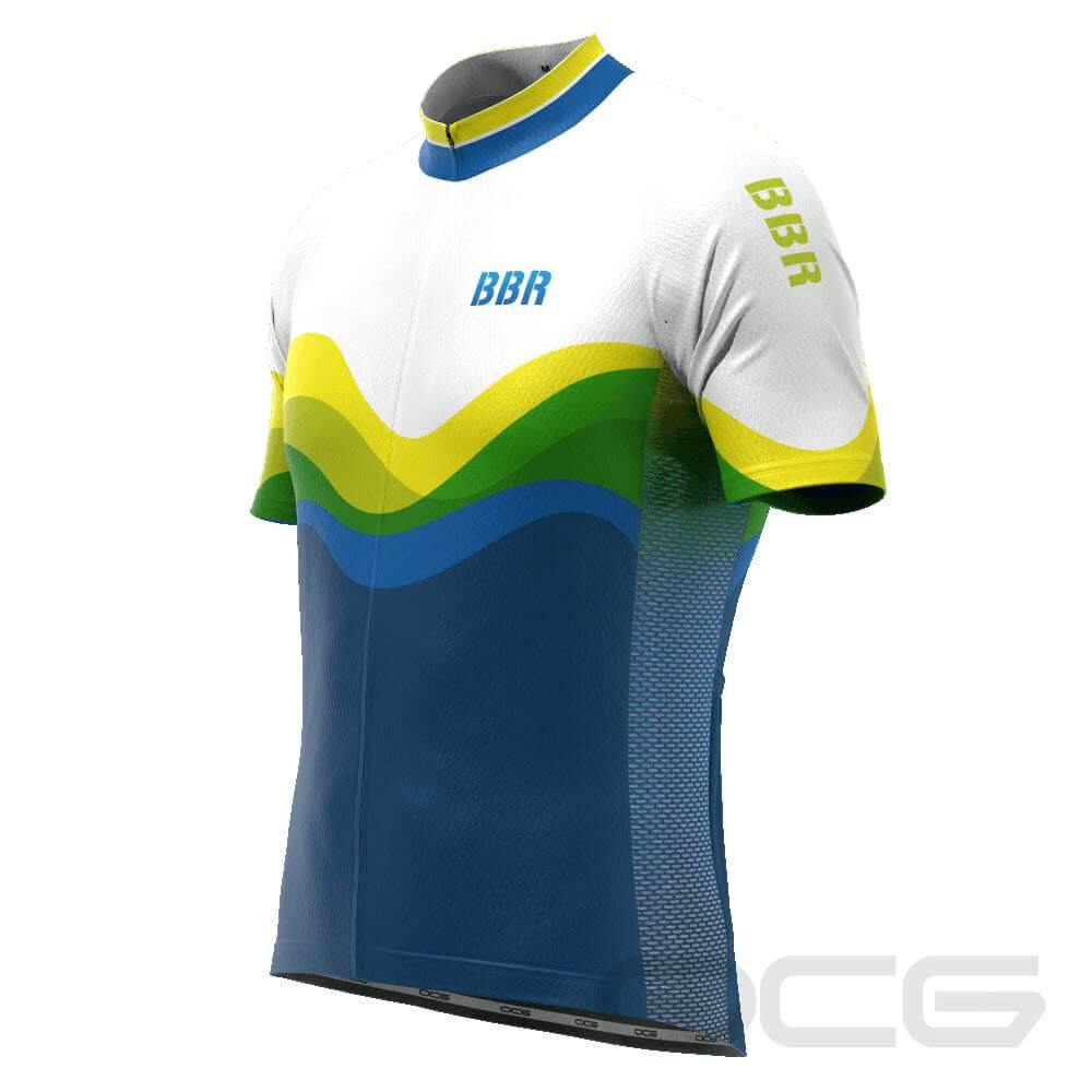 Men's Brisbane Bike Rides Short Sleeve Cycling Jersey