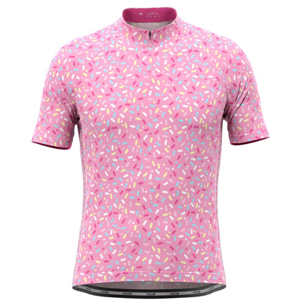 Men's Candy Makes Me Happy Short Sleeve Cycling Jersey