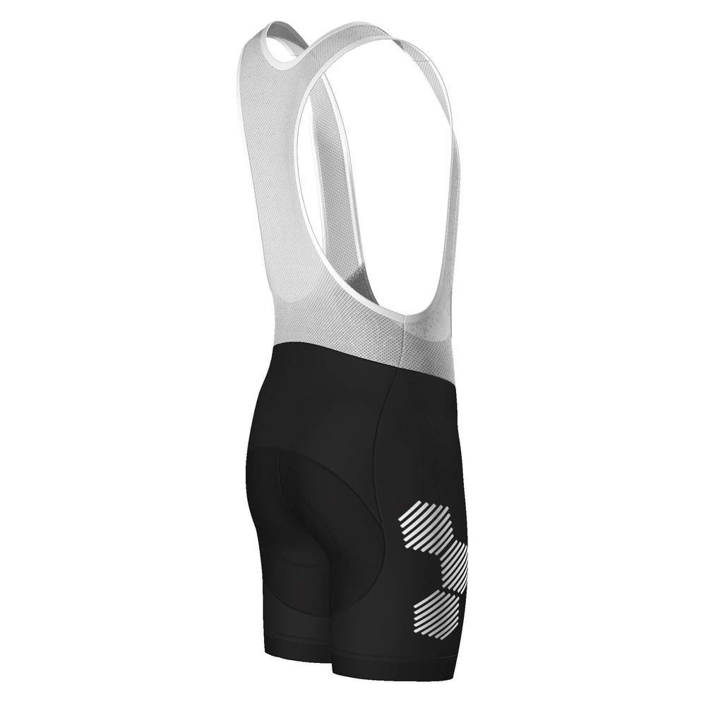 Men's Hexagon Gel Padded Cycling Bib