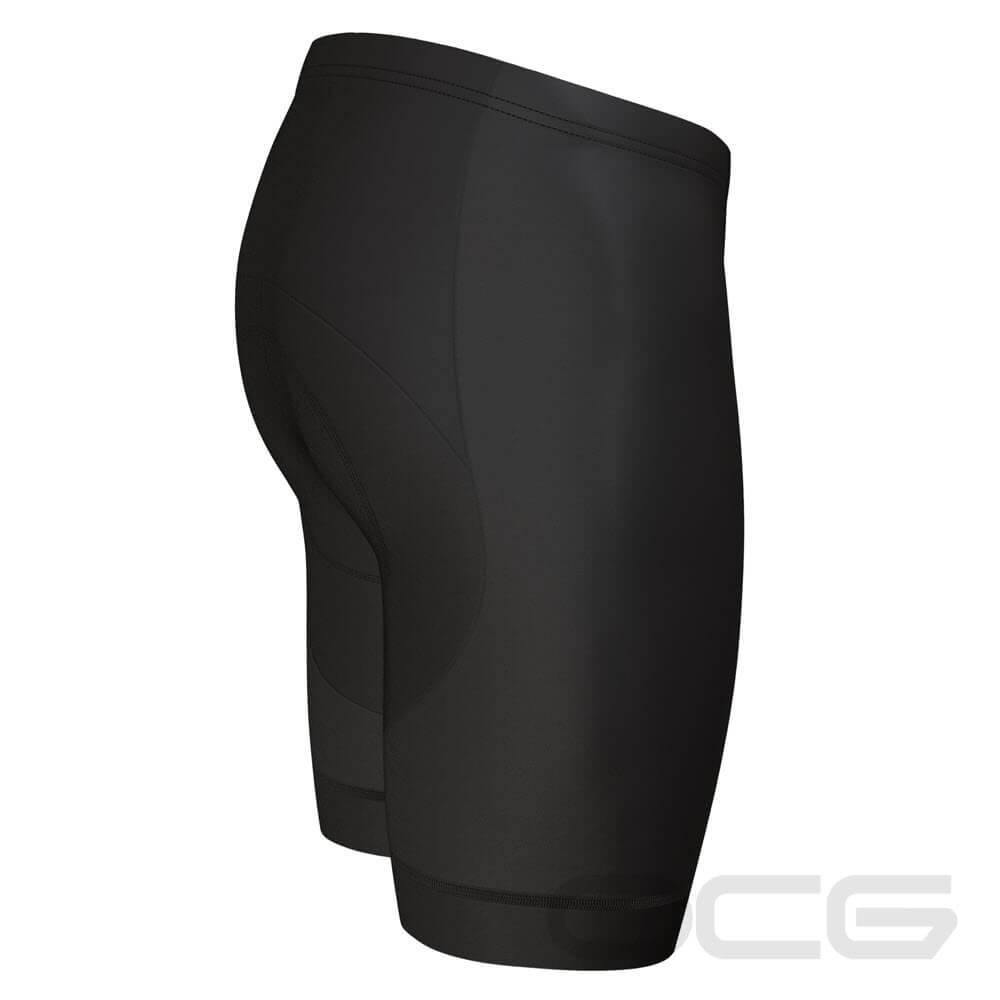 Men's Pro-Band Classic Plain Color Gel Padded Cycling Shorts