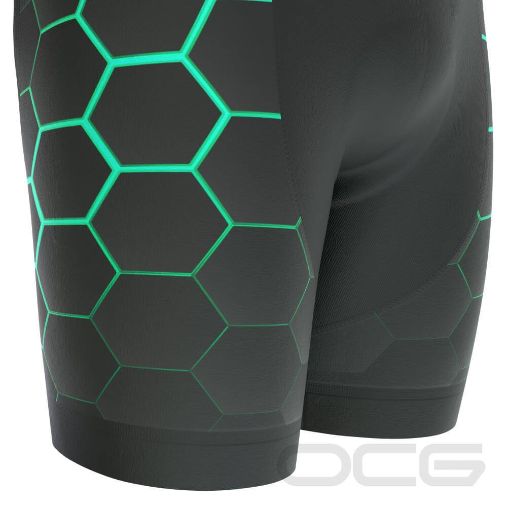 Men's Radioactive Gel Padded Cycling Bib