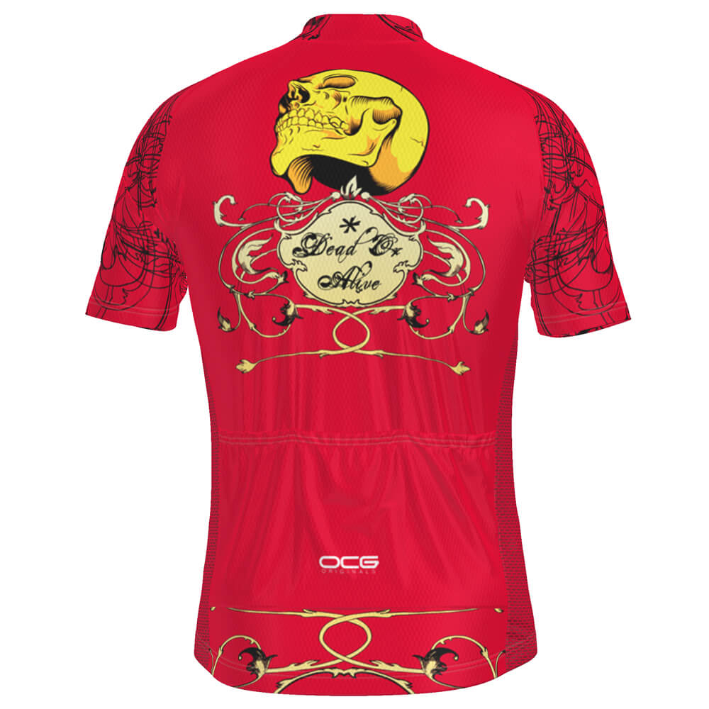 Men's Dead or Alive Short Sleeve Cycling Jersey