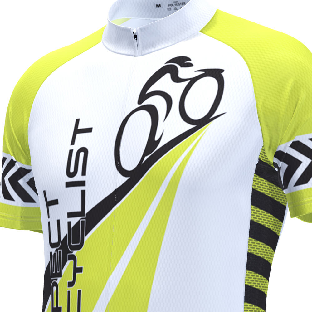 Men's Respect the Cyclist Short Sleeve Cycling Jersey
