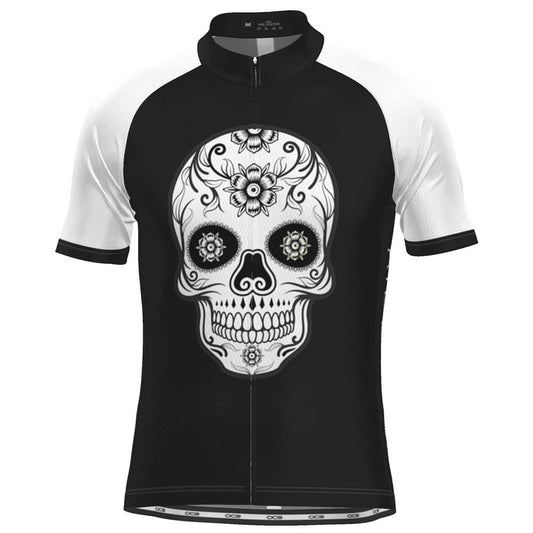 Men's Mexico Día de Muertos Short Sleeve Cycling Jersey