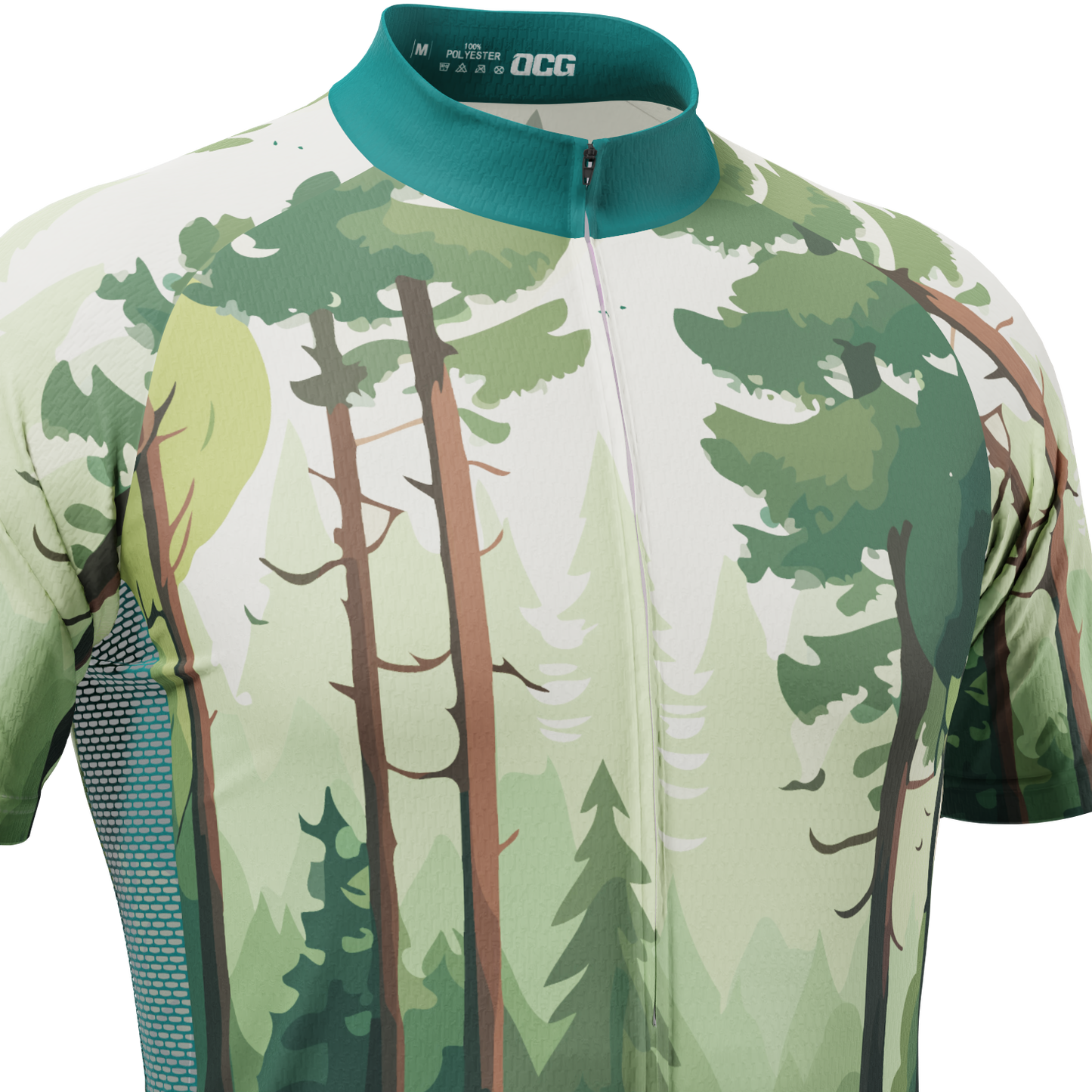 Men's I Love Mother Earth Short Sleeve Cycling Jersey