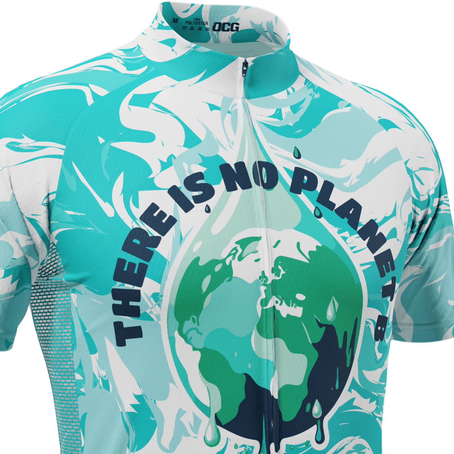 Men's There is No Planet B Short Sleeve Cycling Jersey