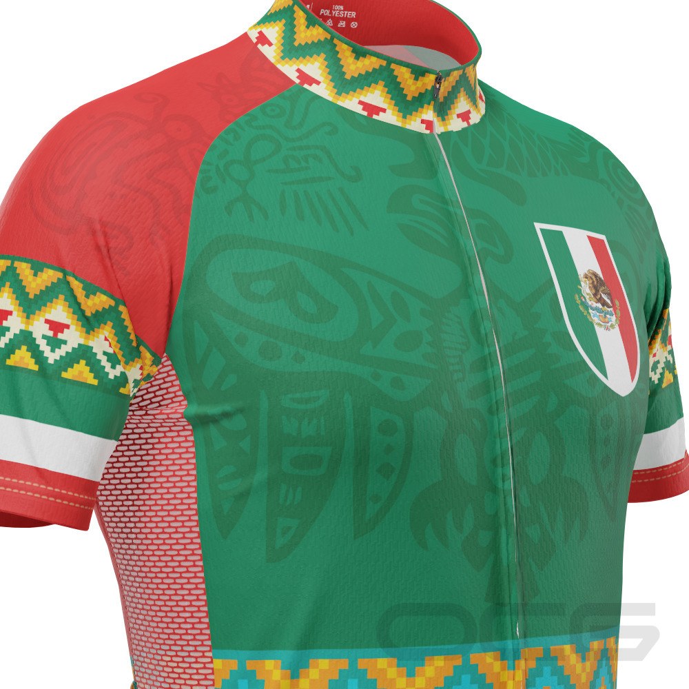 Men's Mexico Paseo Short Sleeve Cycling Jersey