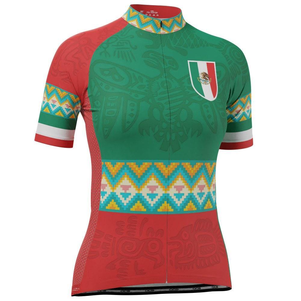 Women's Mexico Paseo Series 1 Short Sleeve Cycling Jersey