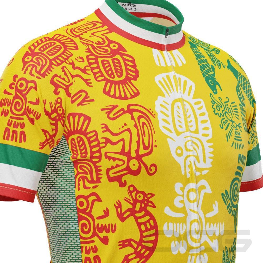 Men's Mexico Orale Short Sleeve Cycling Jersey