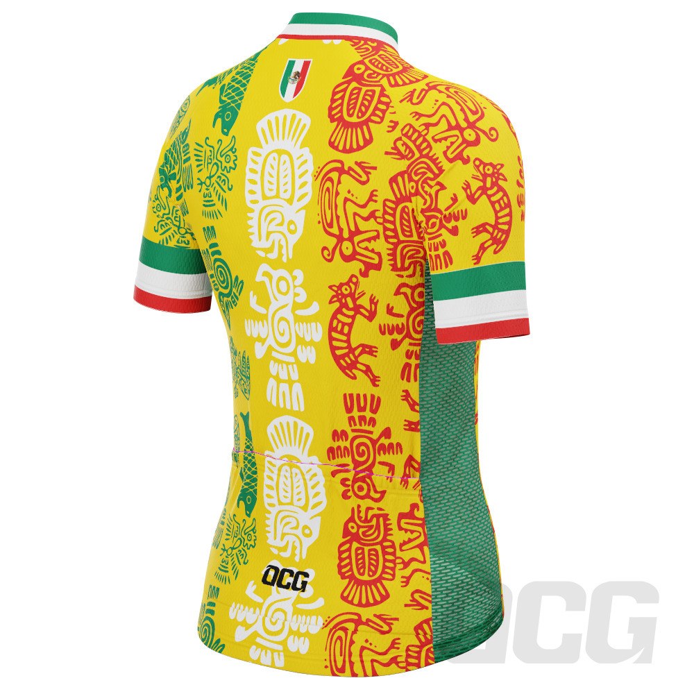 Women's Mexico Orale Short Sleeve Cycling Jersey